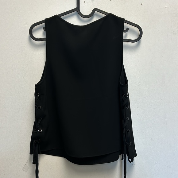 RAG & BONE Eliza lace up top - Picture 5 of 7